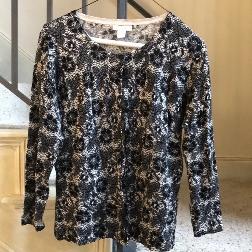 Garnet Hill Cardigan Medium